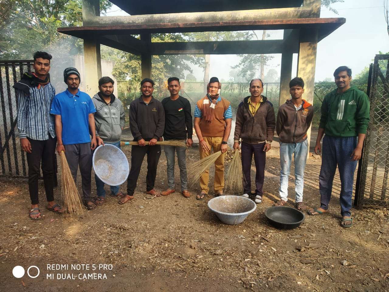 सालाबादाप्रमाणे या वर्षीही राबविला संकल्प.