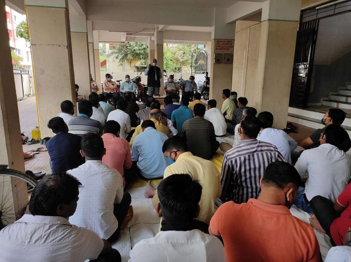 कम्युनिस्ट पक्षाचा पाथर्डी फाट्यावर नाशिक मनपा निवडणूक 2022 संदर्भात मेळावा संपन्न