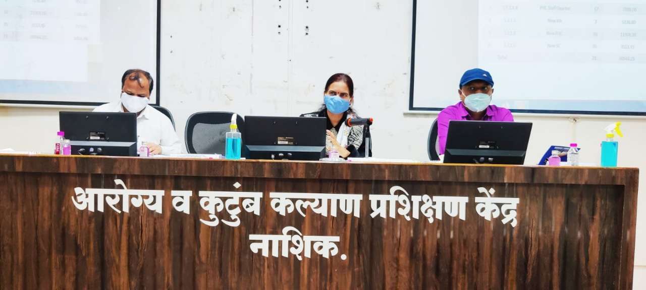 आरोग्य विभागासह कोविड 19, ओमीक्रोनचा ना.डॉ.भारती प्रवीण पवार यांनी घेतला आढावा