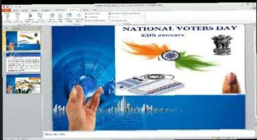 फॅबटेक इंजिनियरिंग कॉलेज मध्ये राष्ट्रीय मतदार दिन उत्साहात संपन्न