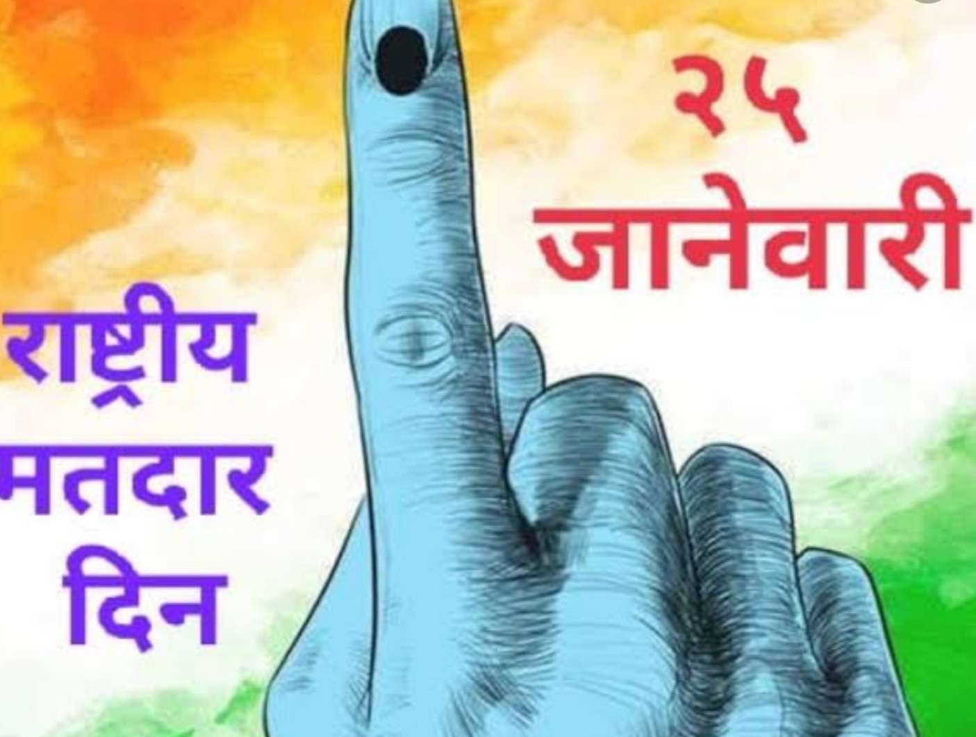 India: २५ जानेवारी राष्ट्रीय मतदार दिवस...