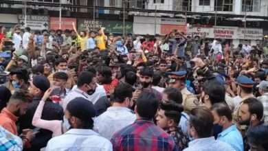 10 वी 12 वी च्या परीक्षा ऑनलाइन घ्या विद्यार्थ्यांचे राज्यात आंदोलन..! हिंदुस्थानी भाऊ उतरला विद्यार्थ्यांच्या बाजूने आंदोलनात...!विद्यार्थ्यांवर लाठी चार्ज