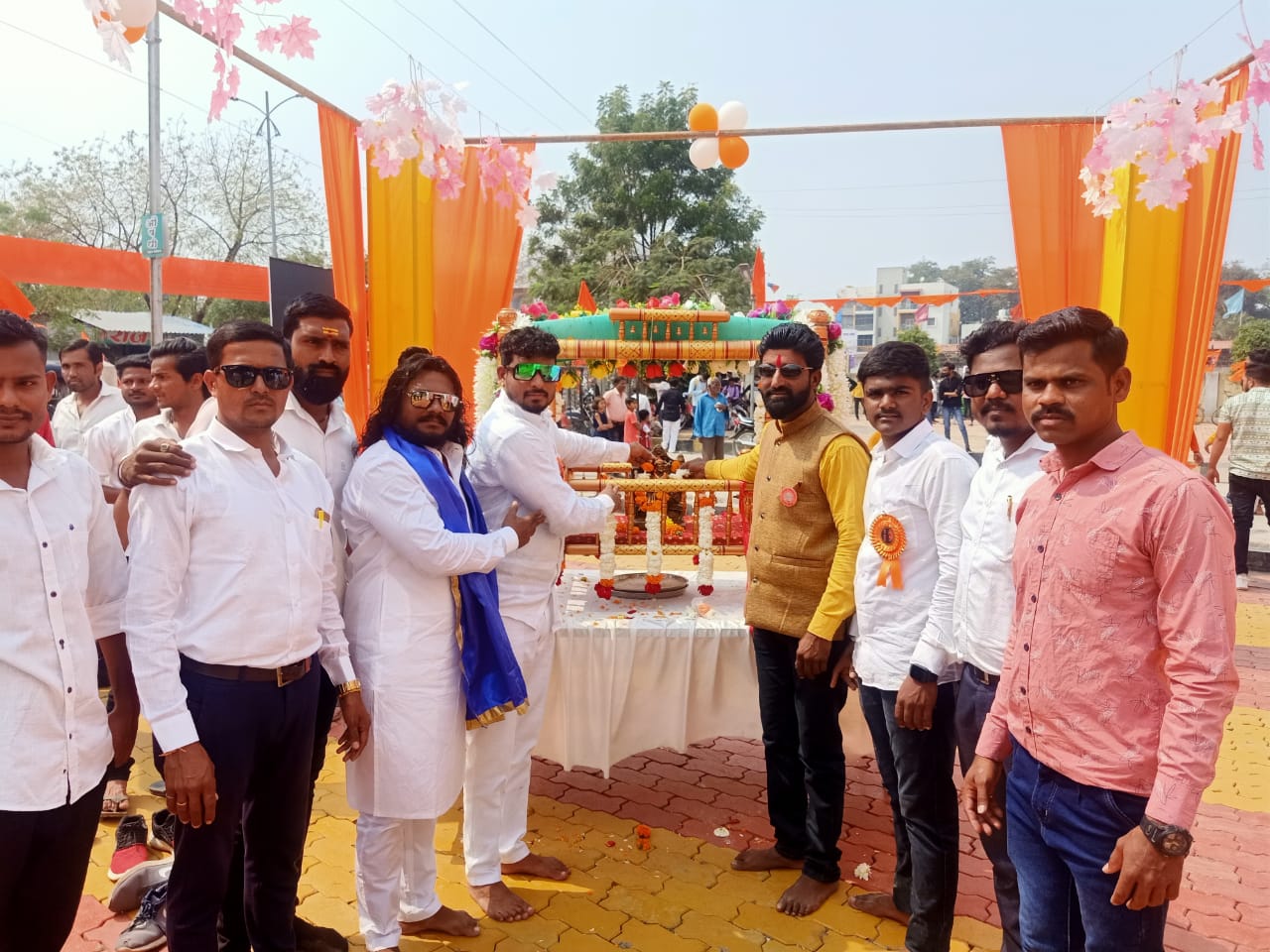 Amalner: मनसे तर्फे शिवजयंती साजरी...