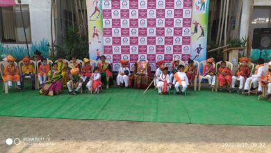 शेयन इंटरनॅशनल स्कूल पिंपळणेर मध्ये छत्रपती शिवाजीराजे याना शिवकालीन वस्त्र परिधान करून चिमुकल्या विद्यार्थानी दिली मानवंदना