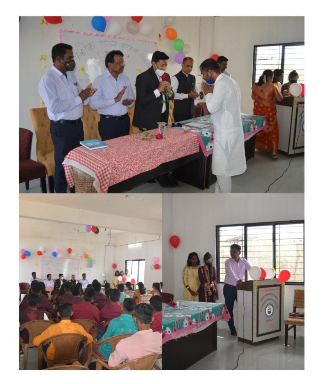 फॅबटेक पब्लिक स्कूल व ज्युनिअर कॉलेजमध्ये बारावीच्या विद्यार्थ्यांचा निरोप समारंभ संपन्न