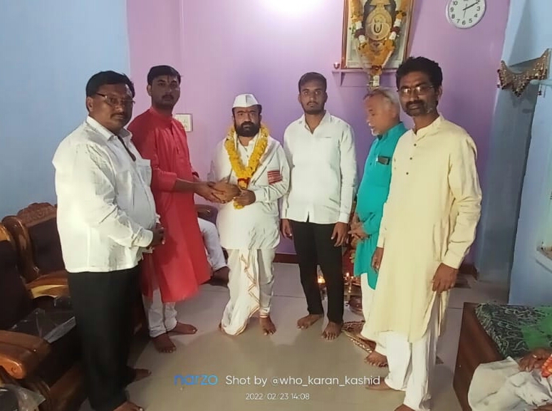 श्रीसंत गजानन महाराज यांच्या प्रगटदिना निमित्त धार्मिक कार्यक्रम साजरा