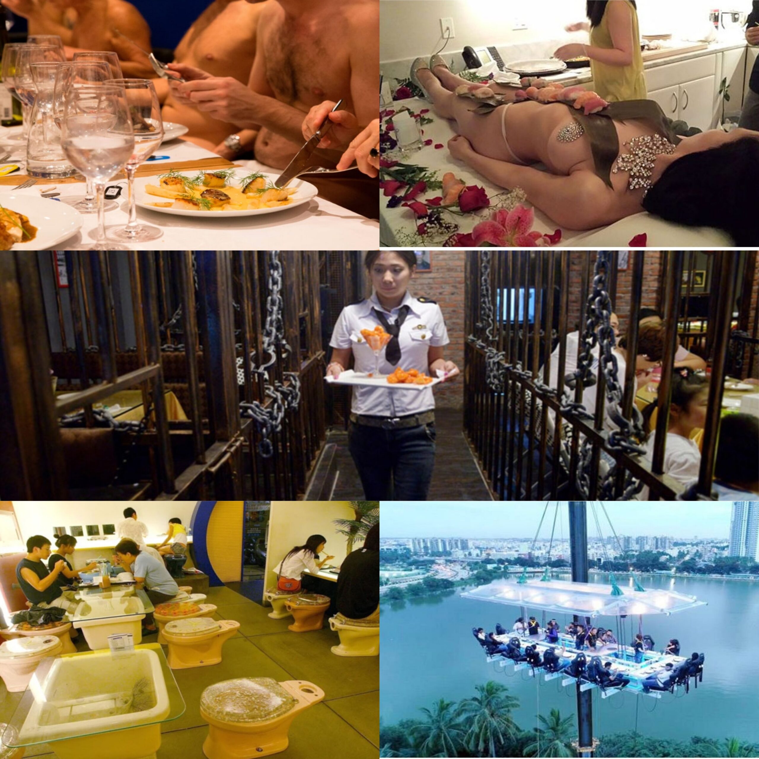 Amazing World:असे रेस्टॉरंट जिथे विवस्त्र जावं लागतं..! जाणून घ्या जगातील 5 विचित्र रेस्टॉरंट बदल...