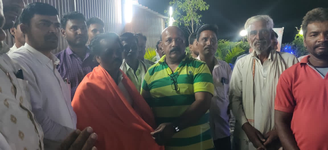 भाजपचे उपसरपंच यांचा शिवसेनेत जाहिर प्रवेश.