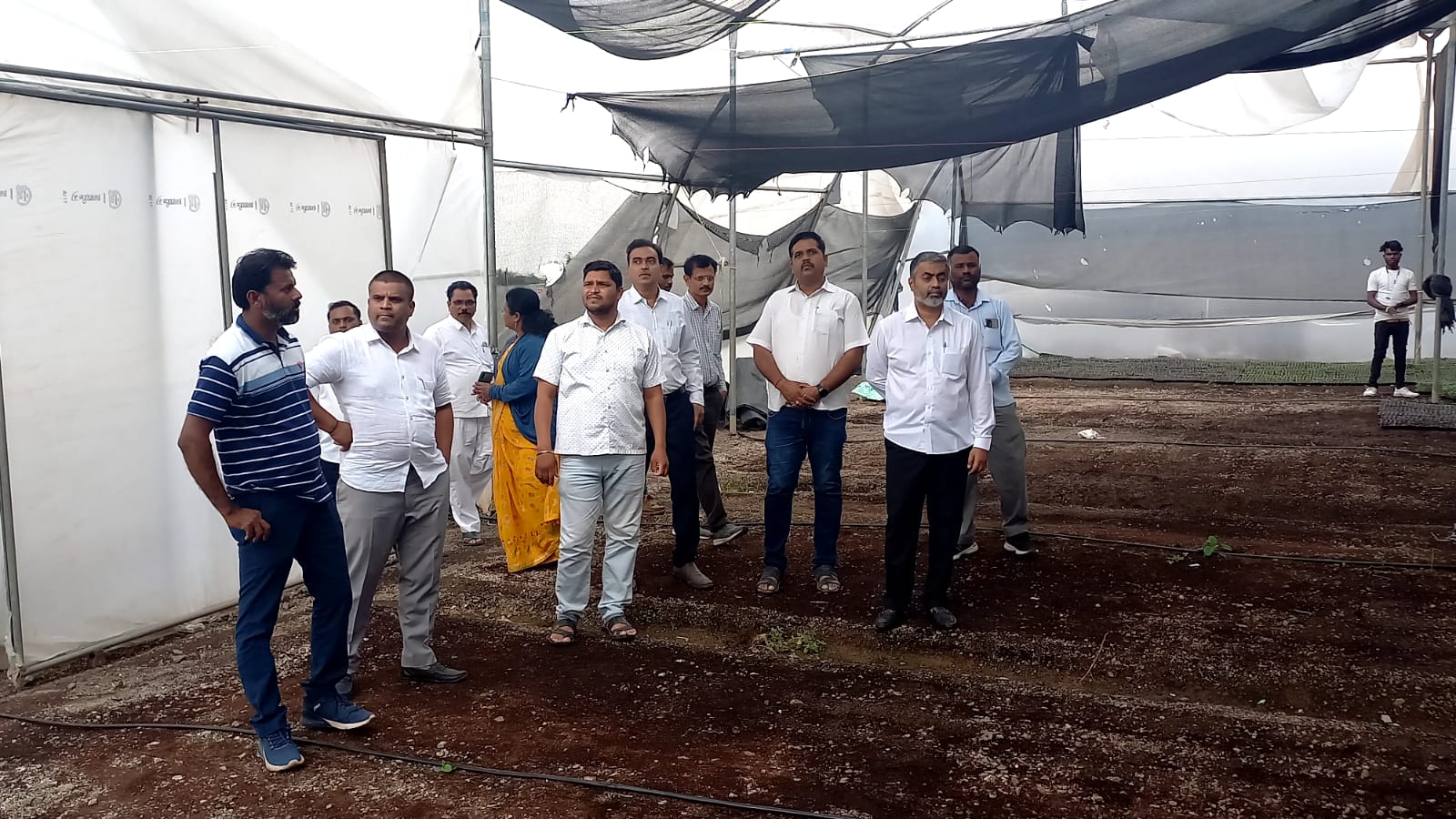 चांदवडला नुकसानग्रस्त भागात आमदारांनी केली पाहणी,पंचनाम्याच्या सूचना