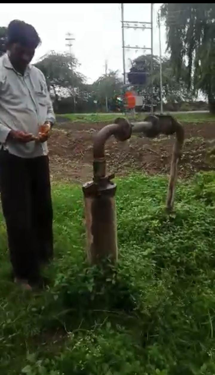 निंभोरा ग्रामपंचायत कुपनलिकेची केबल वायर चोरीला