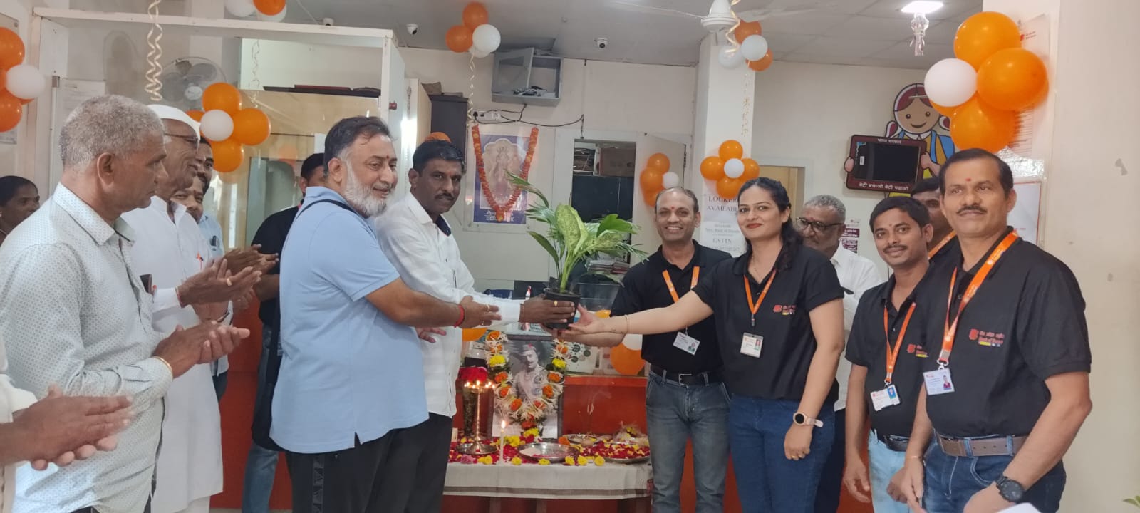 जानोरी येथे बँक ऑफ बडोदा बँकेचा 115 वा वर्धापन दिन उत्साहात साजरा