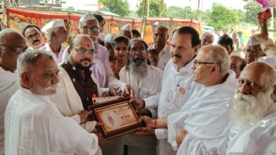 उखळवाडी येथे विश्वात्मक जंगली महाराज आश्रम यांच्या वतीने भव्य वृक्ष समारंभाचे आयोजन