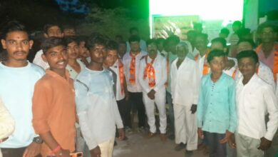 धरणगाव: बाभुळगाव येथे महाराष्ट्र नवनिर्माण सेनेच्या शाखेचा कार्यक्रम संपन्न