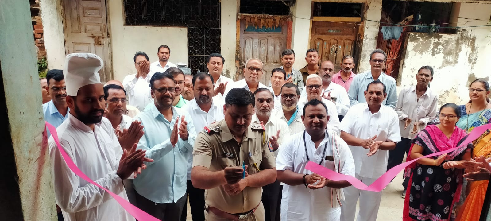 खिर्डी येथे पंचगव्य सात दिवसीय शिबिराचे उदघाटन.