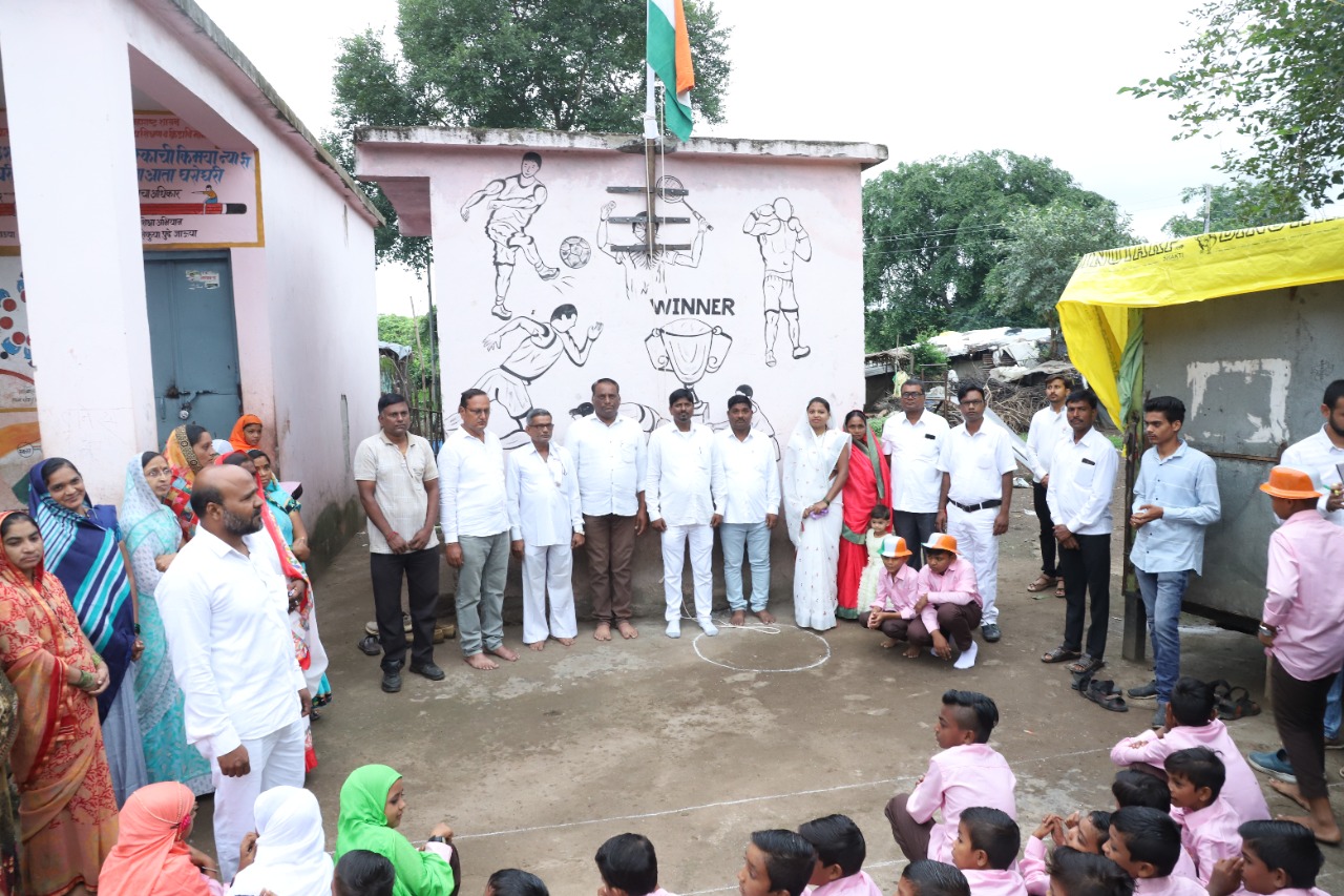 जिल्हा परिषद उर्दू शाळा केर्हाळे बुद्रुक ता. रावेर जिल्हा जळगाव येथे स्वातंत्र दिवस उत्साहात साजरा