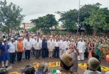 थोरात विद्यालयात स्वांतत्र्य दिन उत्साहात साजरा.