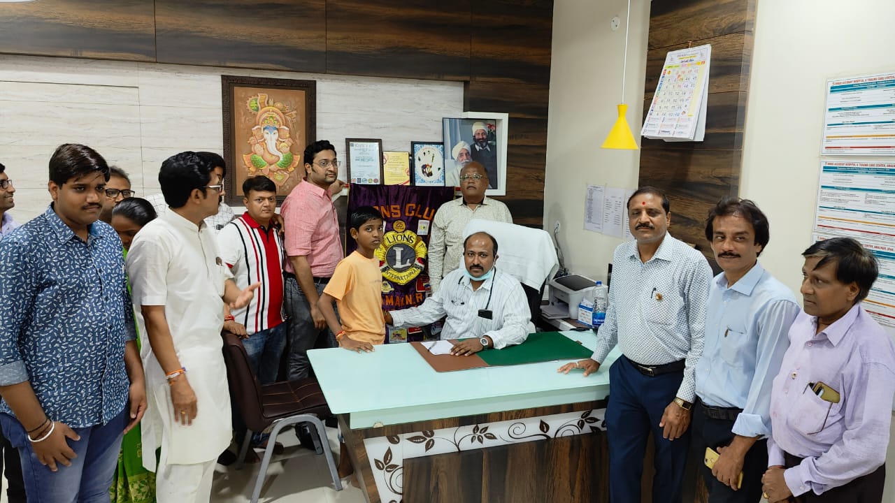 Amalner: लायन्स च्या शिबिरात ७० पेक्षा जास्त रुग्णांची तपासणी व उपचार