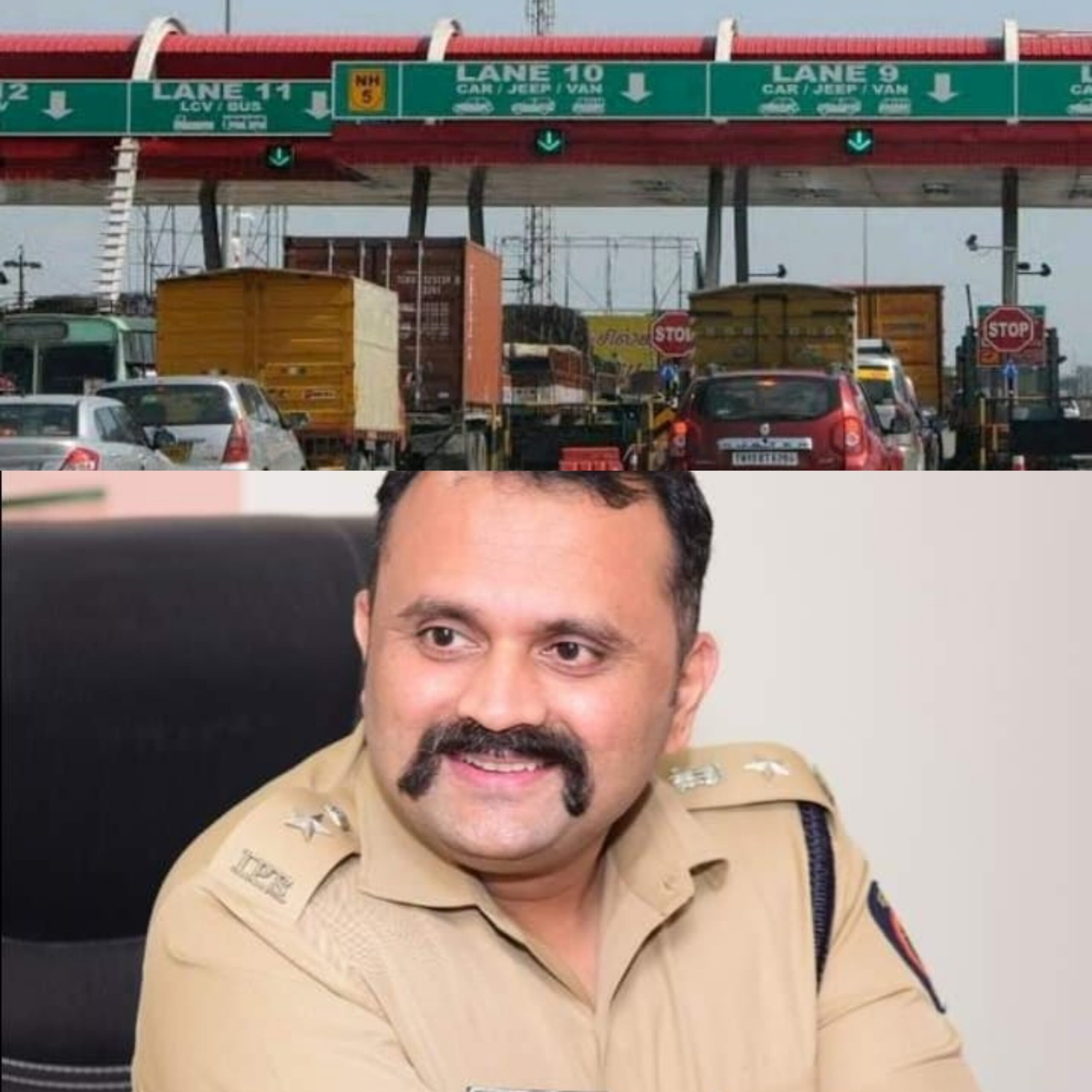 पिंपळगाव बसवंत टोल नाका पुन्हा वादाच्या भोवऱ्यात..! नाशिक ग्रामीण पोलीस अधीक्षक यांचे शासकीय वाहन अडवून अरेरावी..