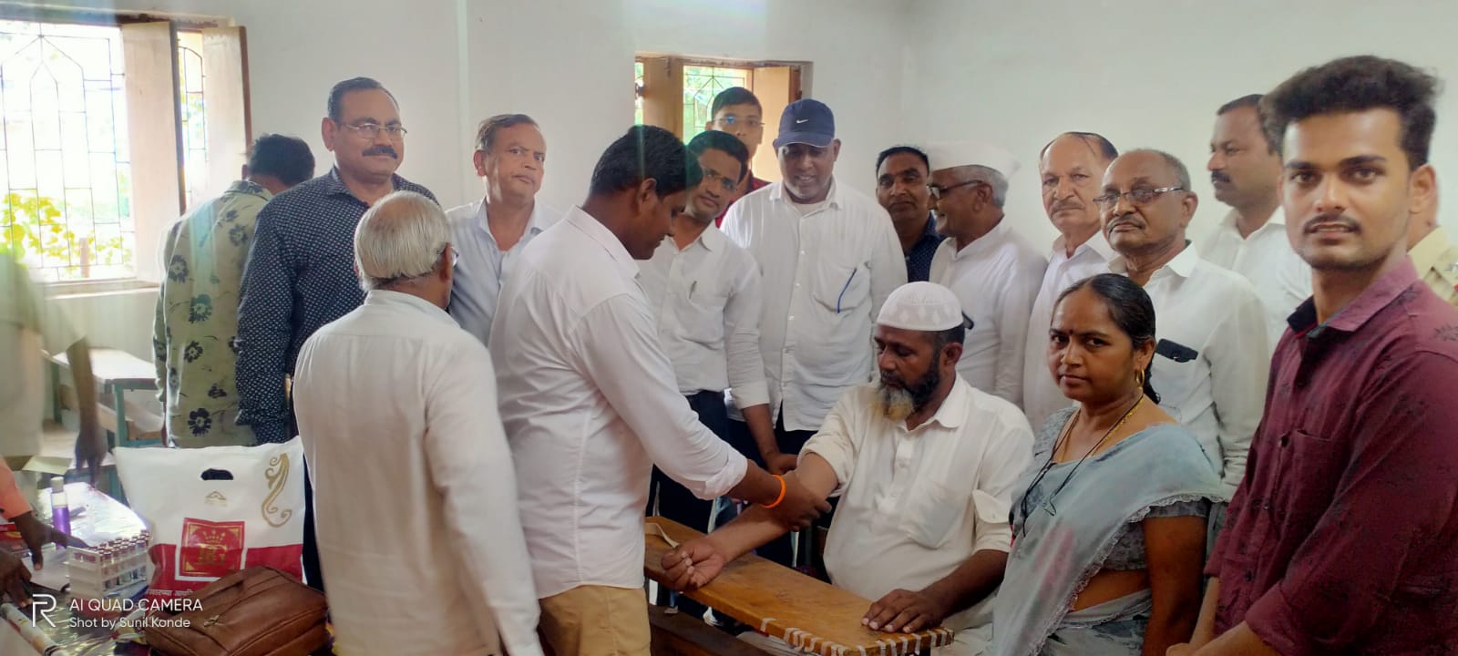 निंभोरा येथे आज माजी ‌ मंत्री,आदरणीय आ.श्री.नाथाभाऊंच्या वाढदिवस सप्ताहनिमित्त‌‌ आरोग्य तपासणी शिबीर संपन्न