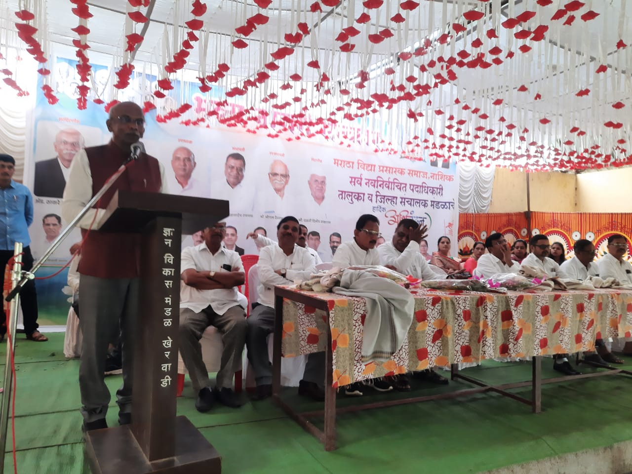 मराठा विद्या प्रसारकचे नूतन संचालक मंडळ संस्था विकासास कटिबद्ध.. नितीन ठाकरे यांचें आश्र्वासन