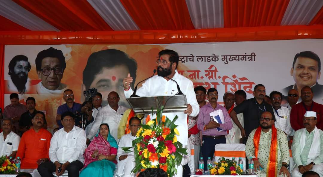 Jalgaon Live:मुख्यमंत्री एकनाथ शिंदे यांच्या हस्ते पाळधी येथील पाणी पुरवठा योजना व शासकीय विश्रामगृहच्या नुतन इमारतीचे लोकार्पण