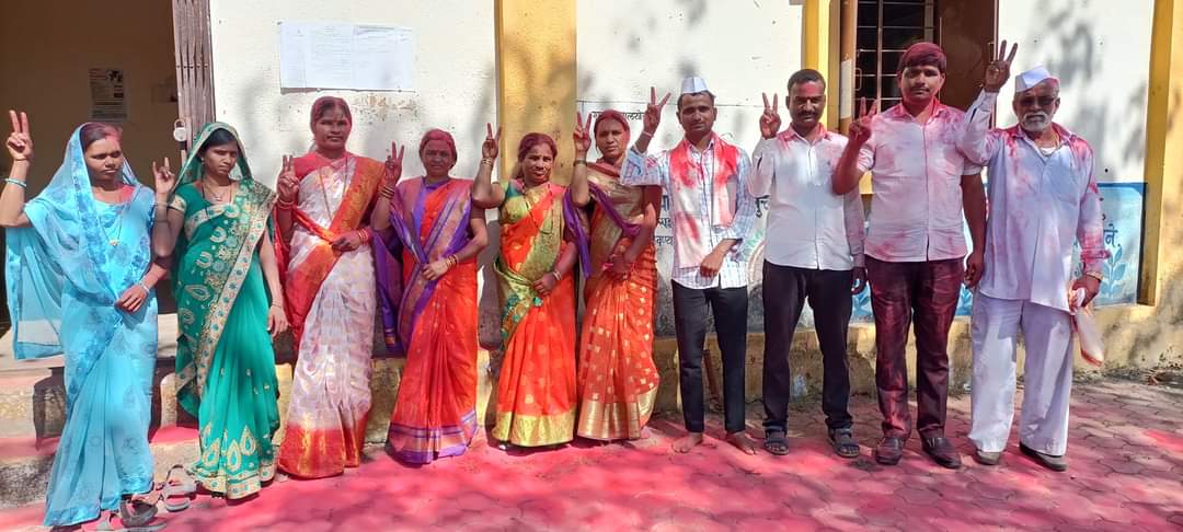 जालखेड तालुका दिंडोरी येथे उपसरपंच पदी सोनाली मोरे यांची निवड