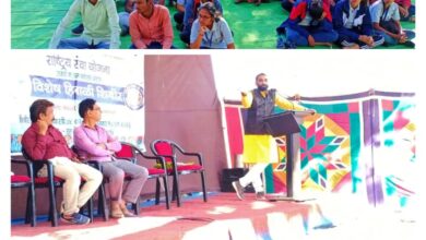 सतखेडा येथील NSS शिबिरात वैचारिक प्रबोधन शिवरायांनी जाती धर्माला नाही तर मानवतेला महत्व दिले