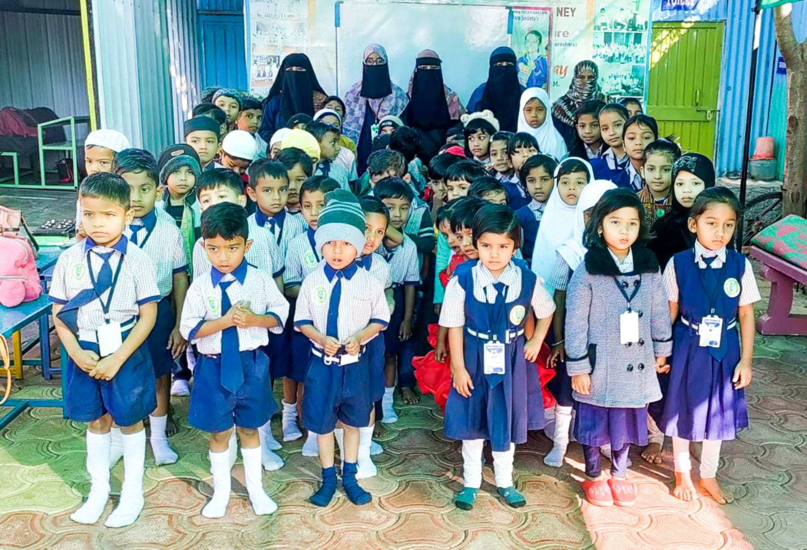 Latur: ऑर्बीट प्री-प्रायमरी इंग्रजी शाळेत फातिमा शेख यांची जयंती उत्साहात साजरी