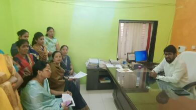 महिलांच्या समस्यांबाबत मुख्याधिकारी यांना वरणगाव राष्ट्रवादी महिला आघाडीचे निवेदन..!