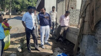 Surgana: शासकीय आश्रम शाळा पळसन येथे इमारतीचे बांधकाम निकृष्ट असल्याचा आरोप