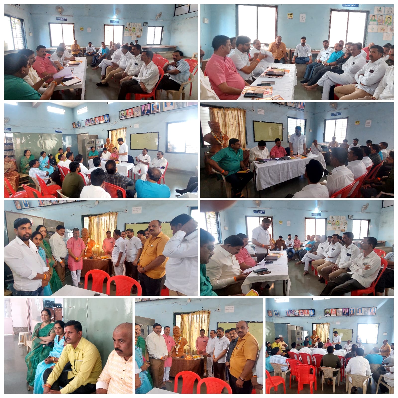 दिंडोरीत नाशिक पदवीधर निवडणुकी संदर्भात बैठक संपन्न