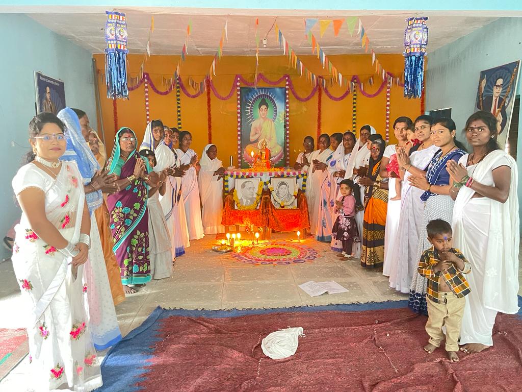 तपसे चिंचोली येथे मातारामाई यांची१२५ वी जयंती संपन्न