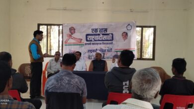 निंभोरा येथे विविध समस्यांच्या नोंदीसाठी एक तास राष्ट्रवादीसाठी कार्यक्रम संपन्न.