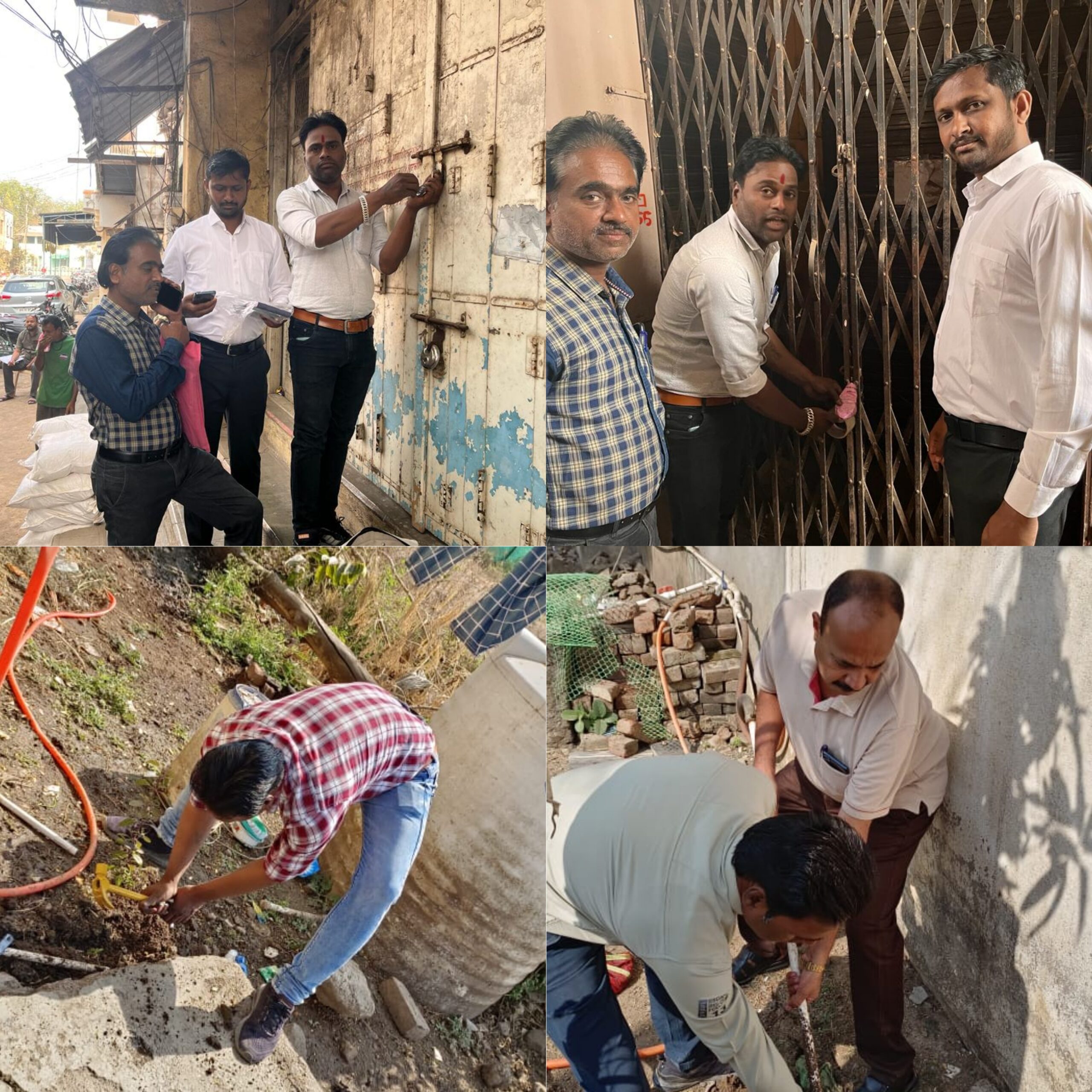 Amalner: थकबाकीदार पतपेढ्यांना अमळनेर न प ने केले सील....