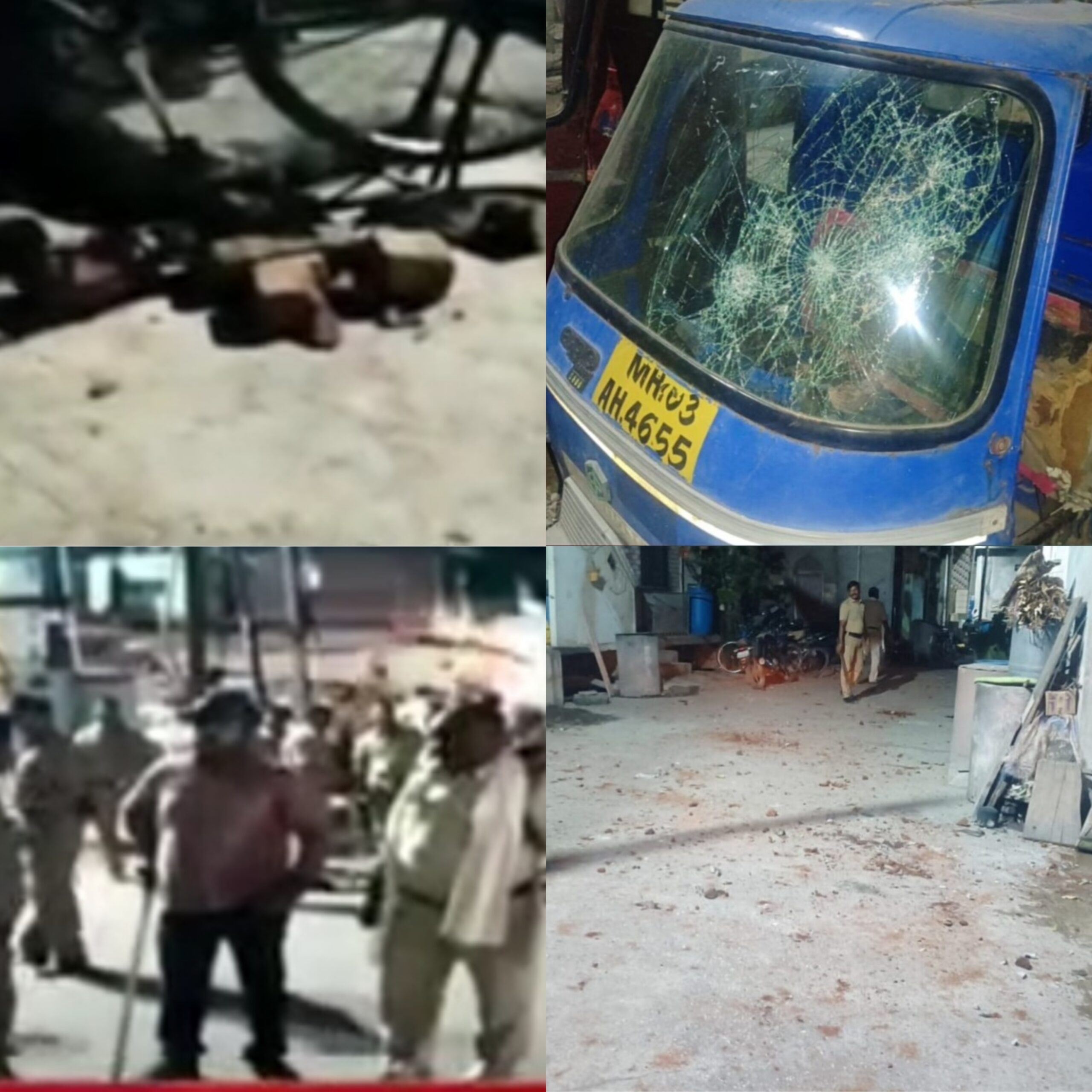 Amalner: शहरात राडा.. दोन गटात दगडफेक... दंगलीचे गुन्हे दाखल..!