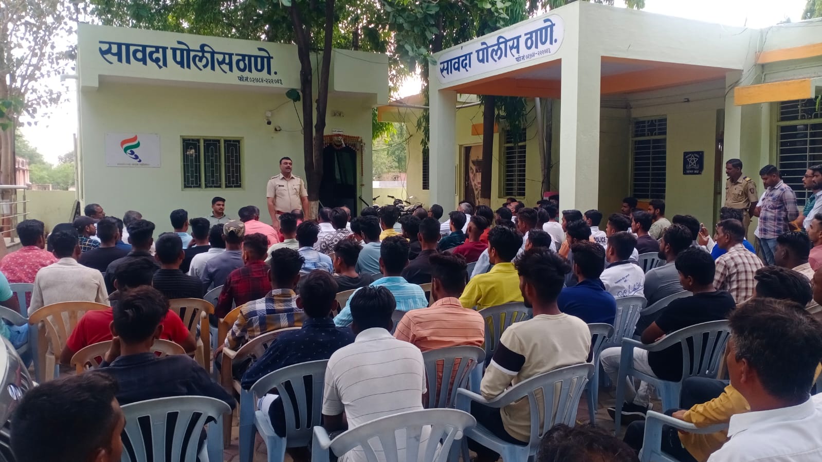 डॉ. आंबेडकर जयंतीनिमित्त सावदा येथे शांतता समितीची बैठक संपन्न