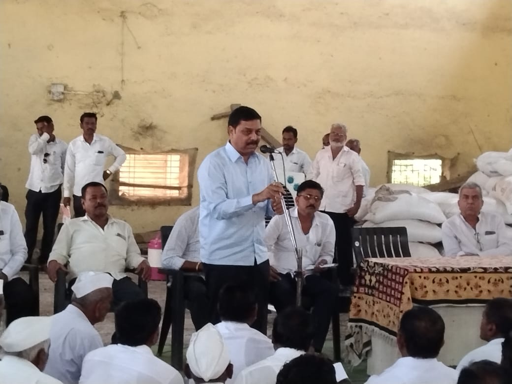 शेवगाव क्रुषीउत्पन्न बाजार समितीच्या निवडणूकीत सर्व पक्ष एकत्र येऊनही राष्ट्रवादीच्या ज्ञानेश्वर शेतकरी मंडळाचे पारडे जड ?