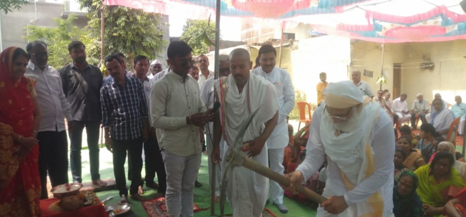 Amalner: नर्मदेश्वर महादेव मंदिराचा भूमिपूजन सोहळा संपन्न...