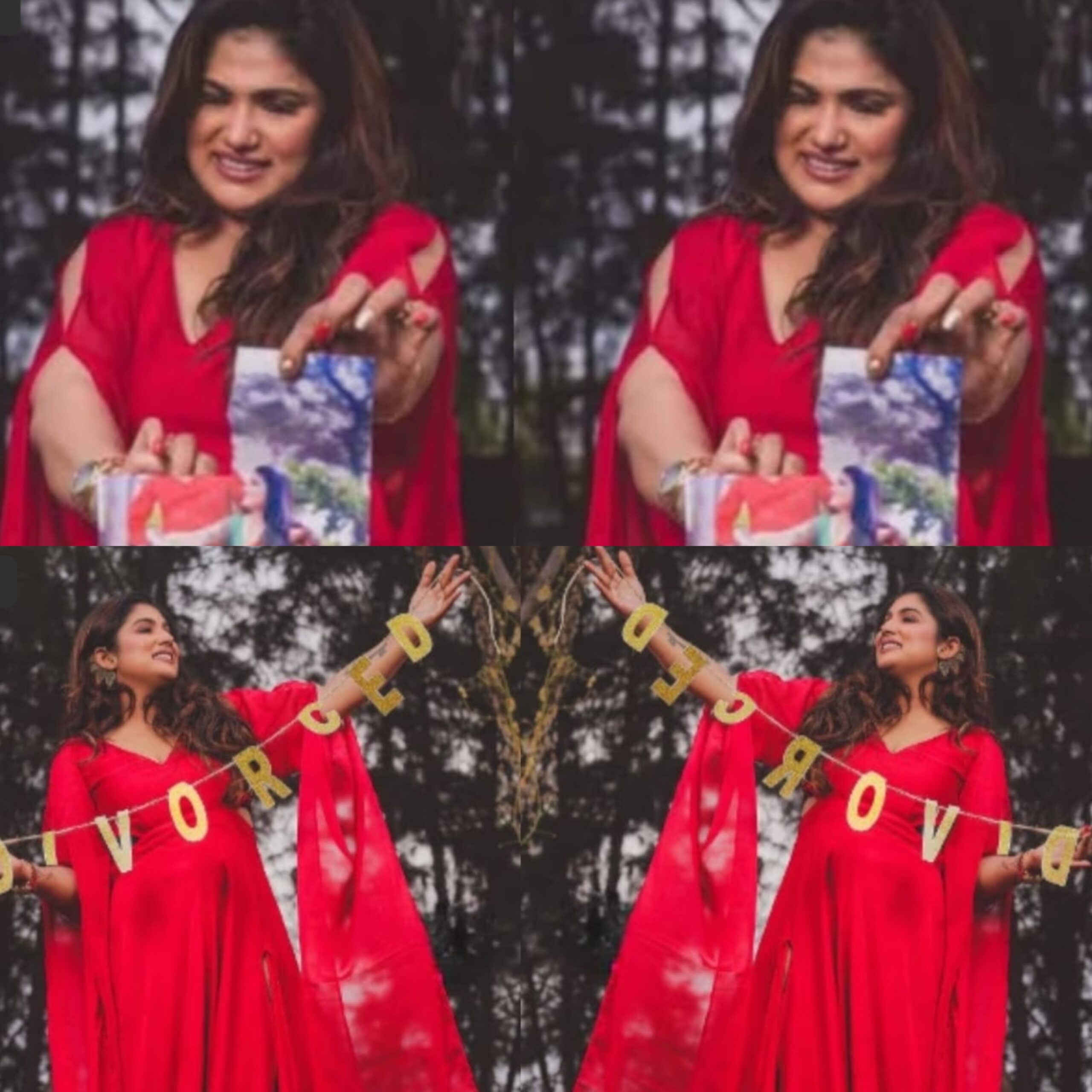 Amazing: भारतातील पहिला डिव्होर्स फोटोशूट..! होय.. तिने केला घटफोट फोटोशूट..!