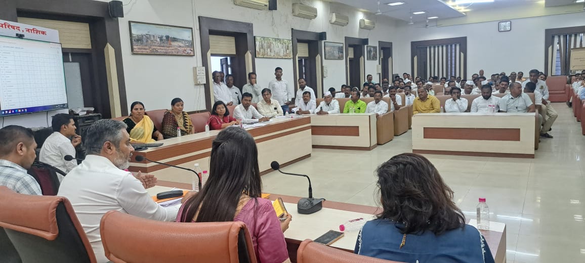 जलजीवन मिशन योजनेबाबत जिल्हा परिषदेत बैठक