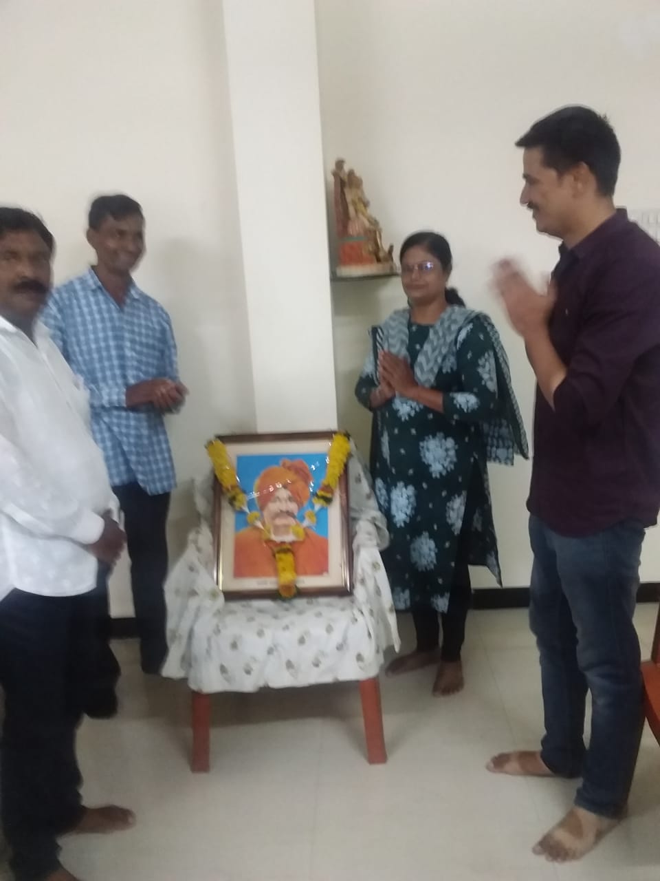 फैजपूर नगरपरिषदेत राजर्षी शाहू महाराज यांची जयंती साजरी