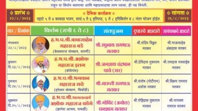 विठ्ठल रुक्मिणी मंदिरात पंचदिनी किर्तन महोत्सवाचे आयोजन