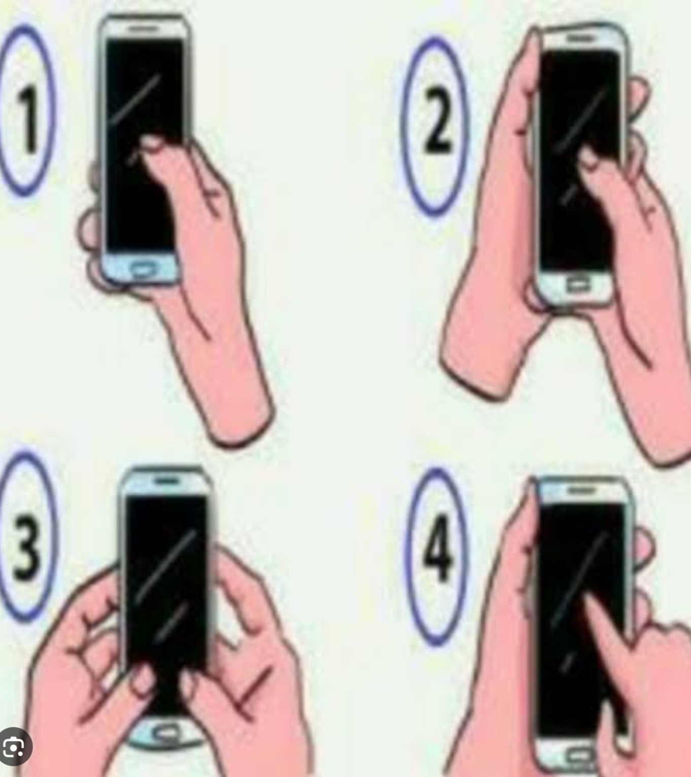 Amazing: तुम्ही मोबाईल कसा धरतात यावरून समजू शकतो तुमचे व्यक्तिमत्व...