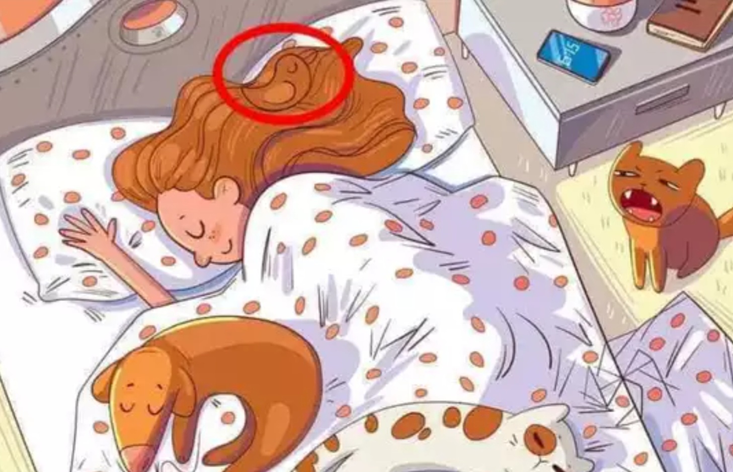 Optical Illussion: चित्रात मुलगी,मांजर दिसतेय..? पण पक्षी दिसला का..? चला तर मग शोधा..