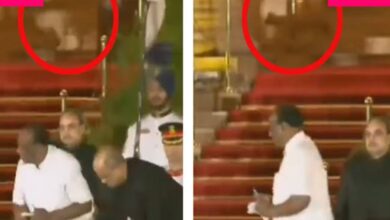 3.0 Update: अरे बापरे..राष्ट्रपती भवनात शपथविधीदरम्यान प्राणी..? बिबट्या की..?