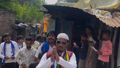 माझी उमेदवारी भाजपाला पाडण्यासाठी....हाजी मुश्ताक ..रावेर तालुक्यात प्रचाराला चांगला प्रतिसाद ..