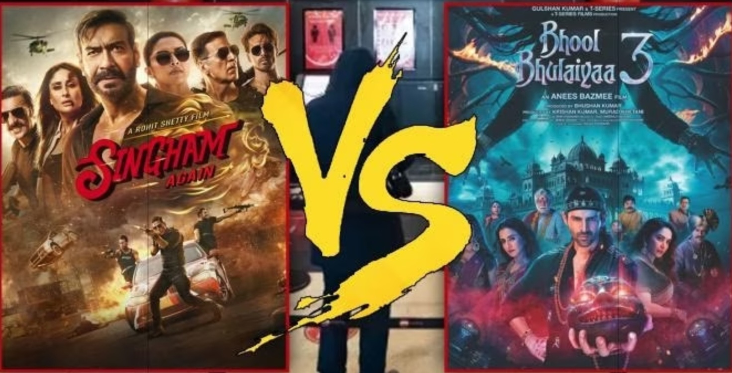 Bollywood: बॉक्स ऑफिसवर कोण ठरणार ब्लॉक बस्टर ..? सिंगम अगेन की भूलभुलैया ३