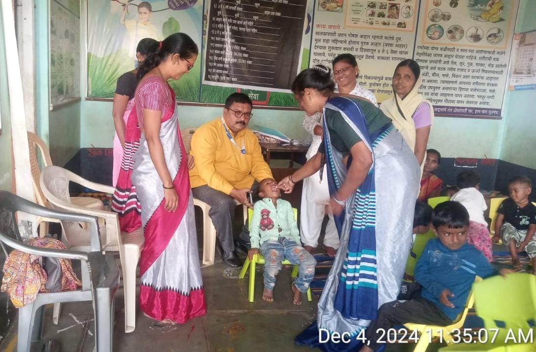 Amalner: प्राथ.आरोग्य केंद्र आणि पालिका रुग्णालय तर्फे 73 हजार विद्यार्थ्यांना जंत नाशक गोळ्यांचे वाटप..