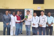 Amalner: विलासराव पाटील यांचा देवगांव हायस्कूलमध्ये सत्कार..अ.भा.माळी महासंघाच्या राष्ट्रीय अध्यक्षपदी पुनश्च निवड