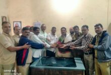 वाहतूक निरीक्षक श्री सोनू गिरासे यांचा कामगार संघटना नंदुरबार आगारातर्फे, शॉल-श्रीफळ व पुष्पगुच्छ देऊन स्वागत-सत्कार..